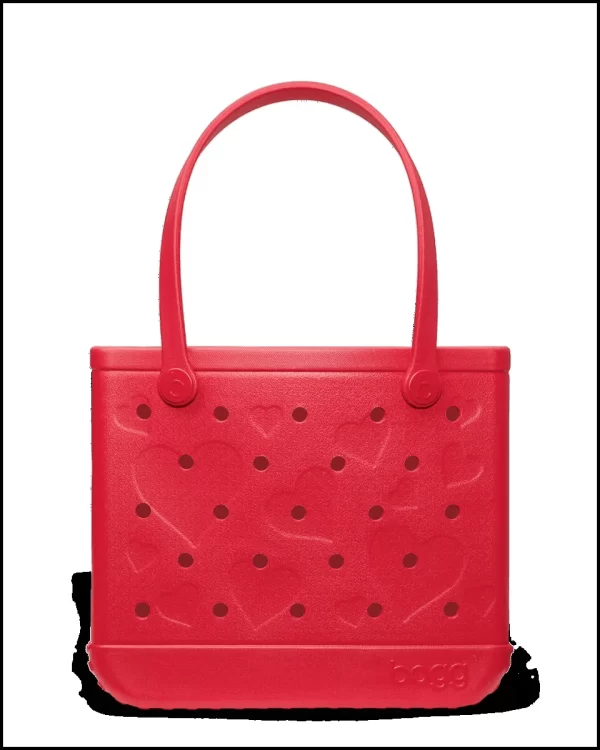 Baby Bogg Bag Conversation Hearts Bright Red