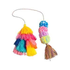 Bogg Bag Bauble Speckled Double Tassel