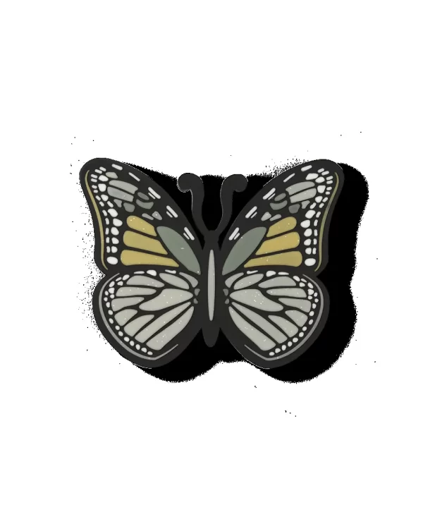 Bogg Bit  Moon Glow Butterfly