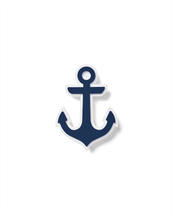 Bogg Bit Navy Anchor