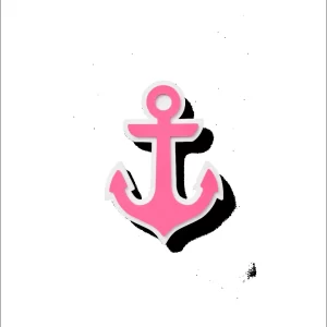 Bogg Bit Pink Anchor