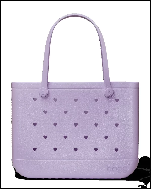 Original Bogg Bag Heart Shimmer Lilac