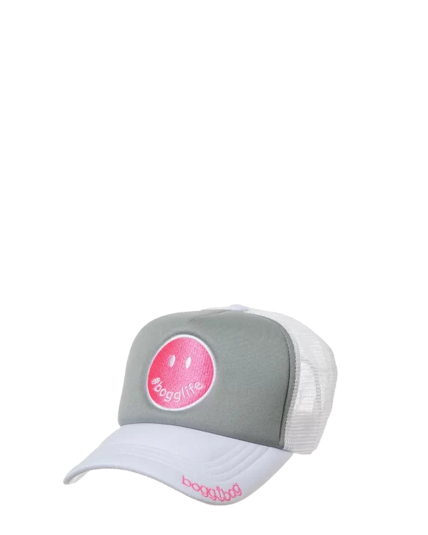 Bogg Hat Haute Pink Trucker